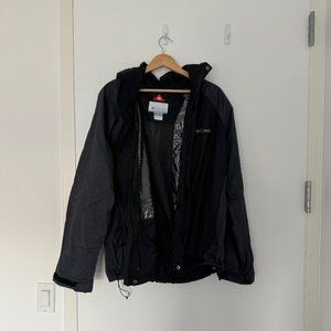 Columbia Omni-heat interchange ski jacket snow waterproof Sz L Mens Shell